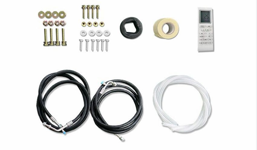 dimension of small air conditioner for truck bed