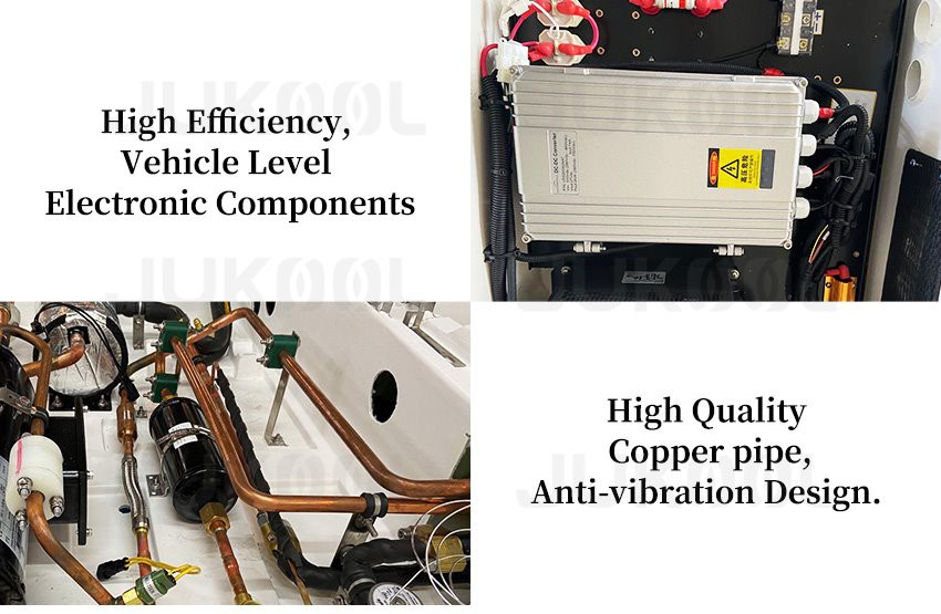 Details of mini bus rooftop air conditioner Details of mini bus rooftop air conditioner