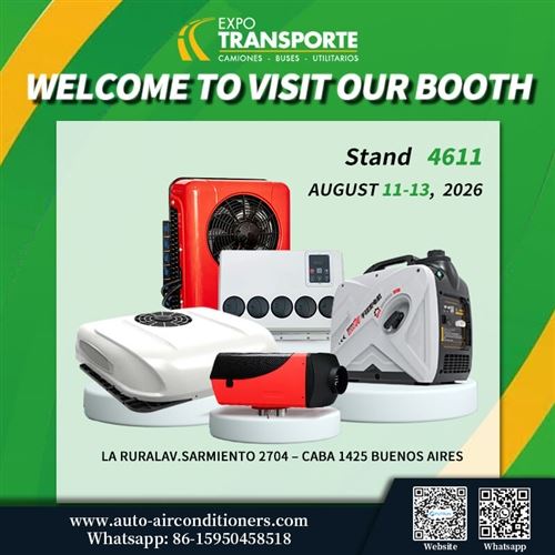 Freastalóidh muid ar Expo Transporte 2026 i Buenos Aires - Fáilte Chuig Booth...